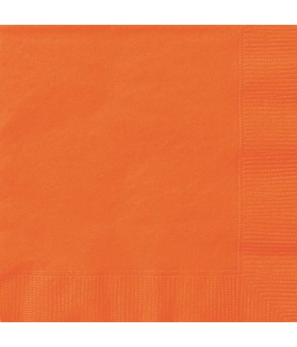 Oranje servetten (20st)