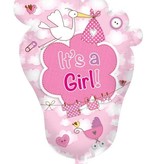 Folieballon It's A Girl