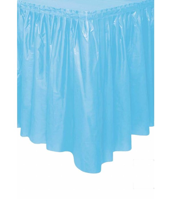 Tafelrok Lichtblauw 73x426cm