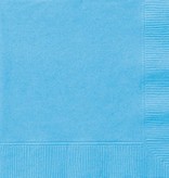 Lichtblauwe servetten 20 stuks