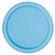 Lichtblauwe feestborden 23cm