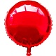 Folieballon rond rood - 46 cm