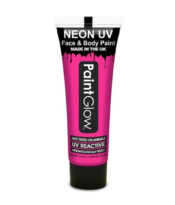 Neon Face & Body paint pink UV G.I.D 10ml