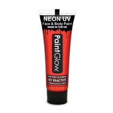 Neon Face & Body paint rood UV G.I.D 10ml