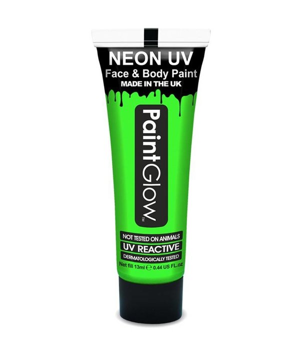 Neon Face & Body paint groen UV G.I.D 10ml