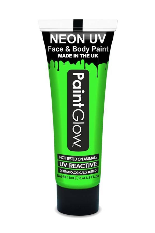 Neon Face & Body paint groen UV G.I.D 10ml