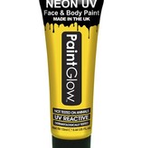 Neon Face & Body paint geel UV G.I.D 10ml