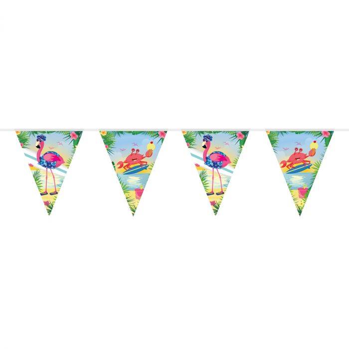 Vlaggenlijn Flamingo Summer afbeelding