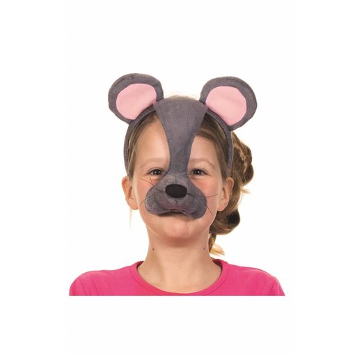 Dierenmasker Muis met geluid