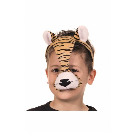 Dierenmasker Tijger met geluid