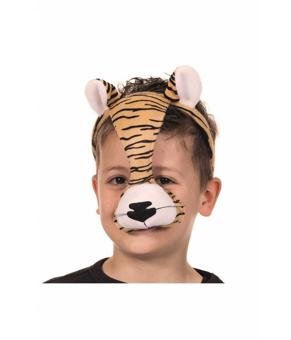 Dierenmasker Tijger met geluid
