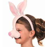 Dierenmasker Konijn met geluid