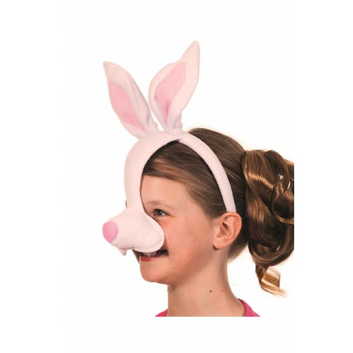 Dierenmasker Konijn met geluid