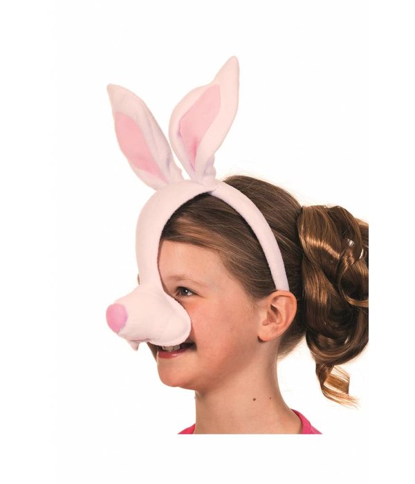 Dierenmasker Konijn met geluid