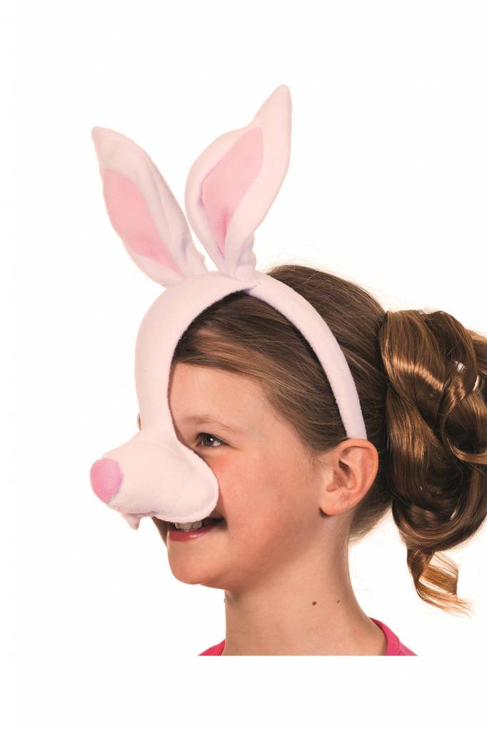 Dierenmasker Konijn met geluid afbeelding