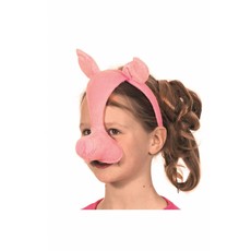 Dierenmasker varken met geluid