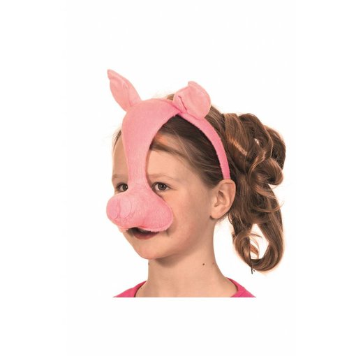 Dierenmasker varken met geluid
