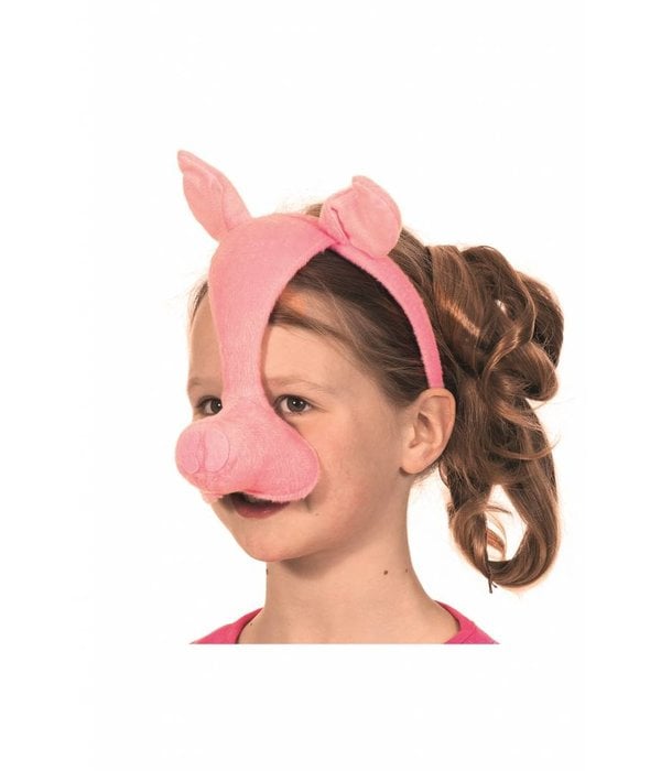 Dierenmasker varken met geluid