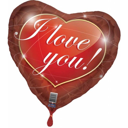 I Love You Folieballon