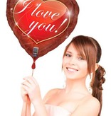 I Love You Folieballon