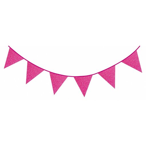 Glitterslinger fuchsia 6 meter