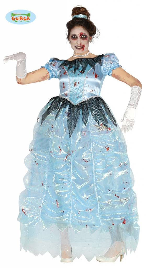 Bebloede zombie prinsessenjurk afbeelding