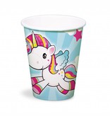 Unicorn bekers (8 stuks)
