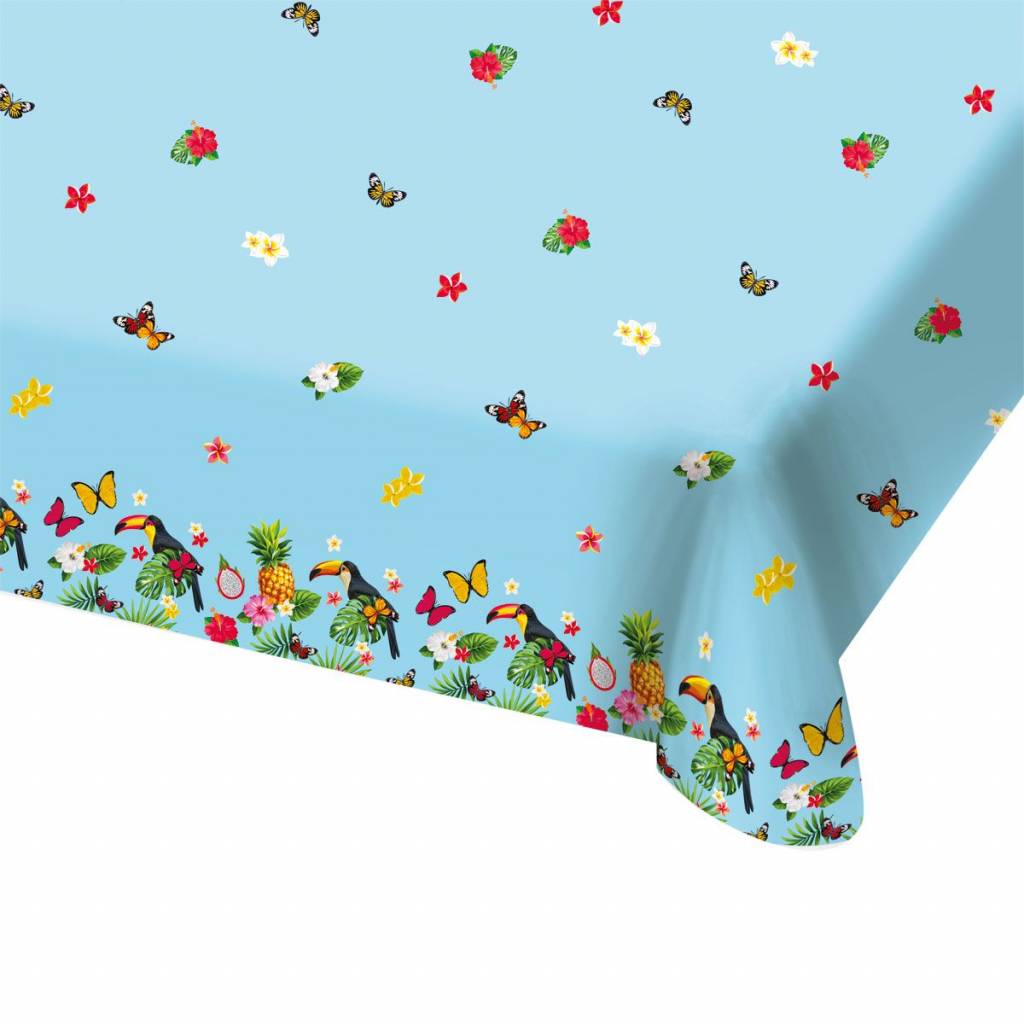 Hawaii tafelkleed toekan 130x180 cm afbeelding