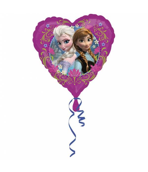 Folieballon Frozen Anne & Elsa Hart - 43 cm