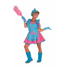 Schoonmaakster verkleedkostuum