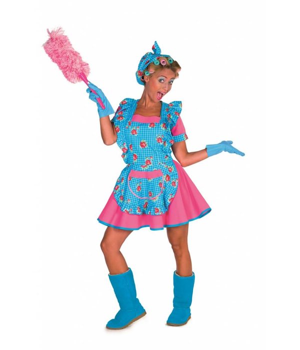 Schoonmaakster verkleedkostuum