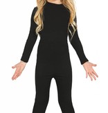 Bodysuit zwart kind Spandex