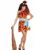 Stenen tijdperk kostuum vrouw Wilma