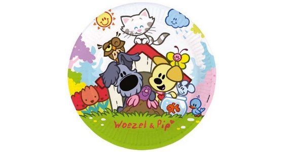 Woezel en Pip versiering