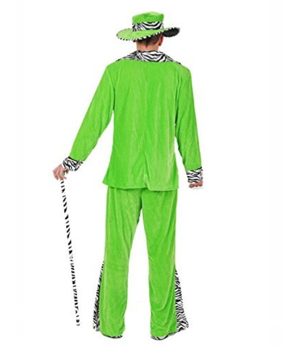 Pimp Kostuum Man Groen