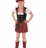Schots jurkje meisje