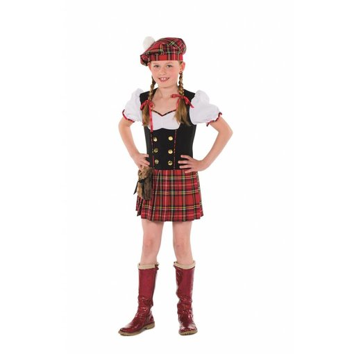 Schots jurkje meisje