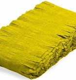 Gele Crepe Papier Slinger - 24 meter
