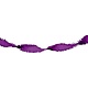 Paarse Crepe Papier Slinger - 24 meter