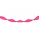 Neon roze Crepe Papier Slinger - 18 meter
