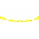 Neon gele Crepe Papier Slinger - 18 meter