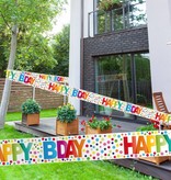 Happy Bday Stippen Markeerlint - 15 meter