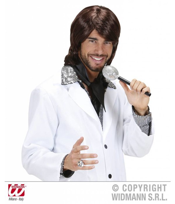 Pruik 70's popster Benny