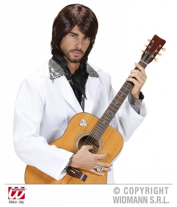 Pruik 70's popster Benny