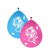 Zeemeermin Ballonnen - 8 stuks