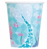 Zeemeermin Bekers 200ml 8 stuks