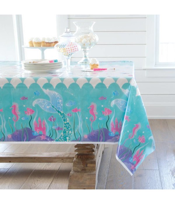 Zeemeermin tafelkleed 137 x 213 cm