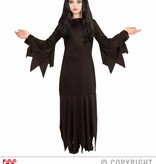 Zwarte Heksenjurk Mortisia kind