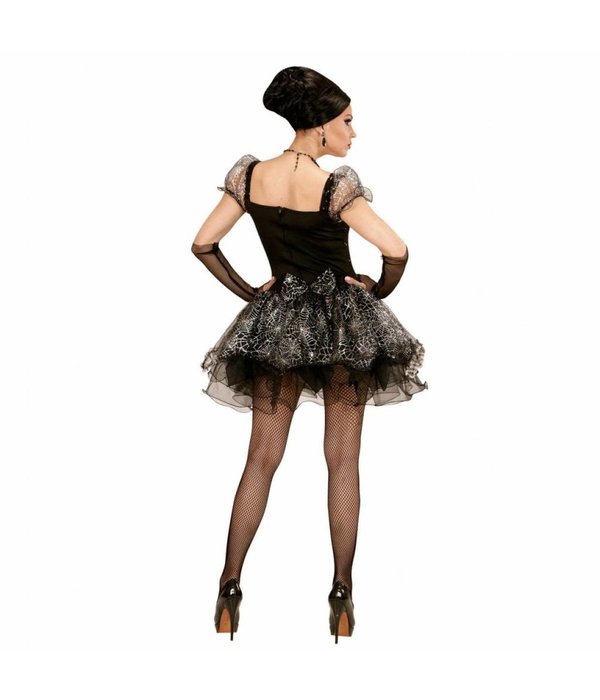 Burlesque Spinnen Dame Kostuum