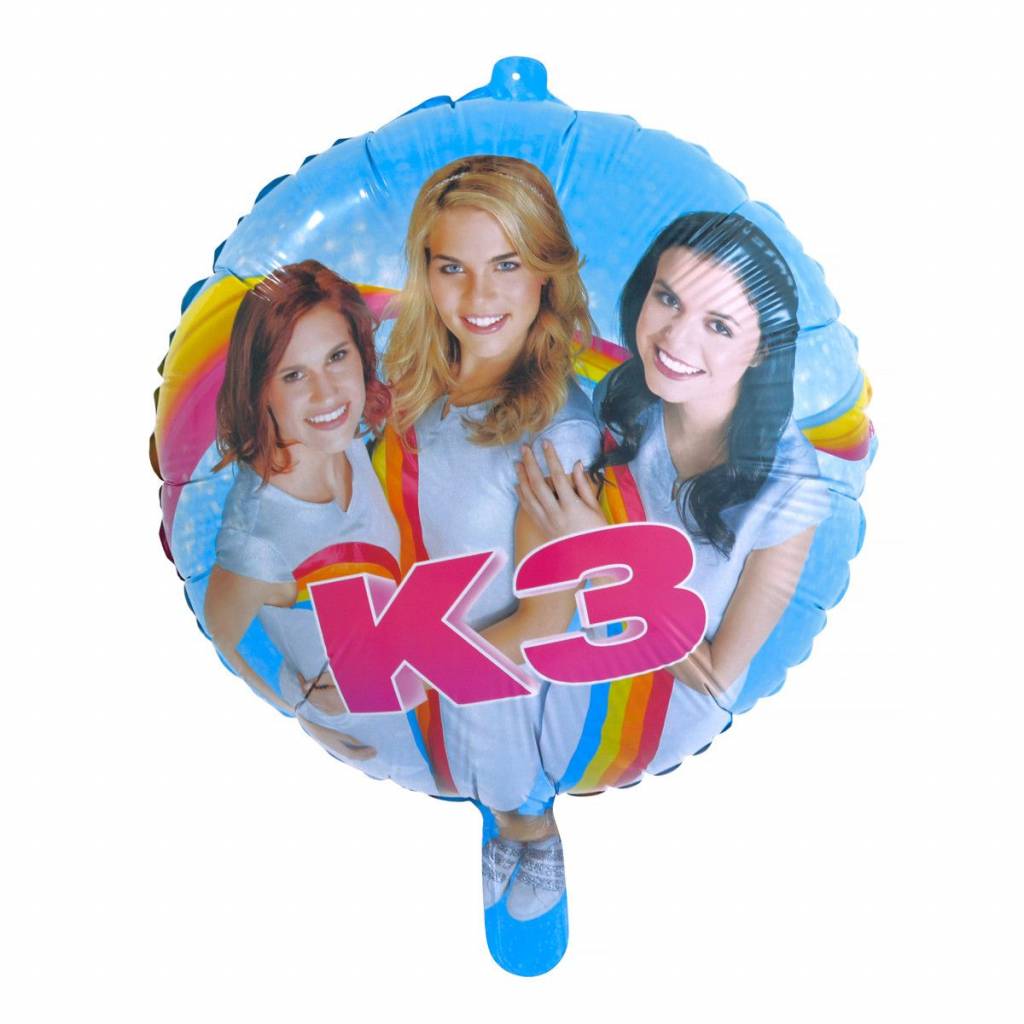 K3 Party Folieballon - Feestbazaar.nl